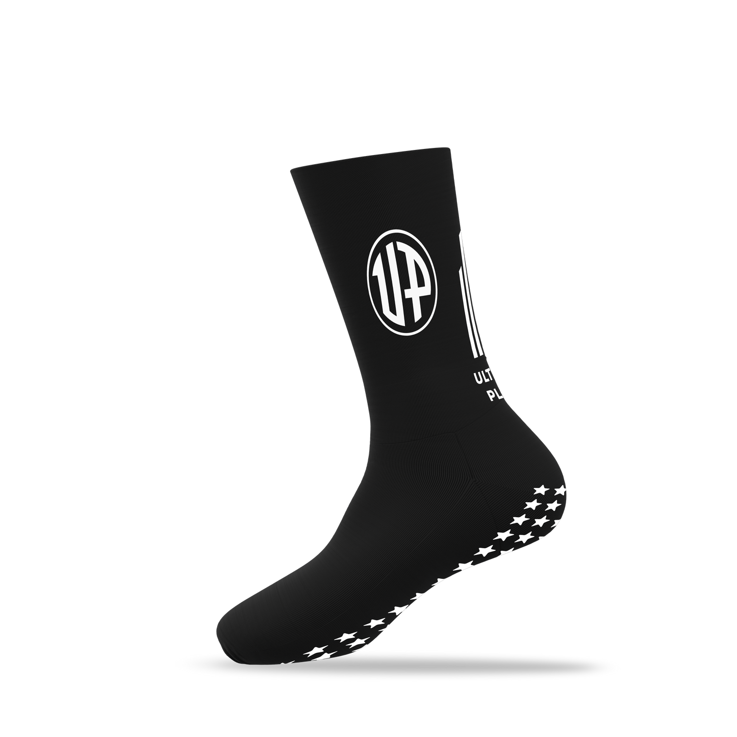 Ultimate Player Kids' Black Grip Socks – Perfect Fit for Ages 3-16